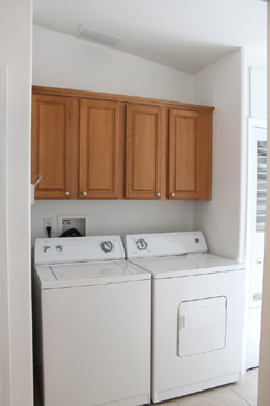 Laundry area